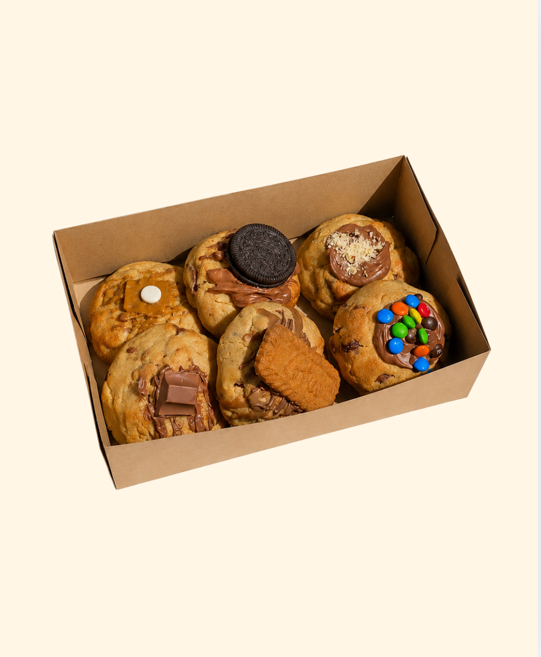 Mixed Chunky Cookies | 6 BOX